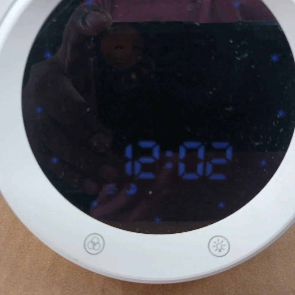 Sunrise Alarm Clock Wake Up Light Sunset Simulation Multi Color LED White